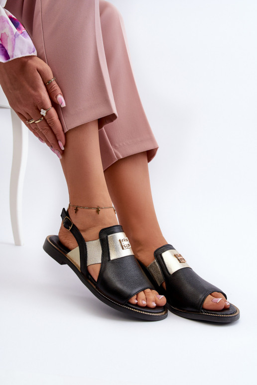 Zazoo 40385 Feminino Sandálias femininas cor preta Zazoo 40385 Feminino Sandálias femininas cor preta