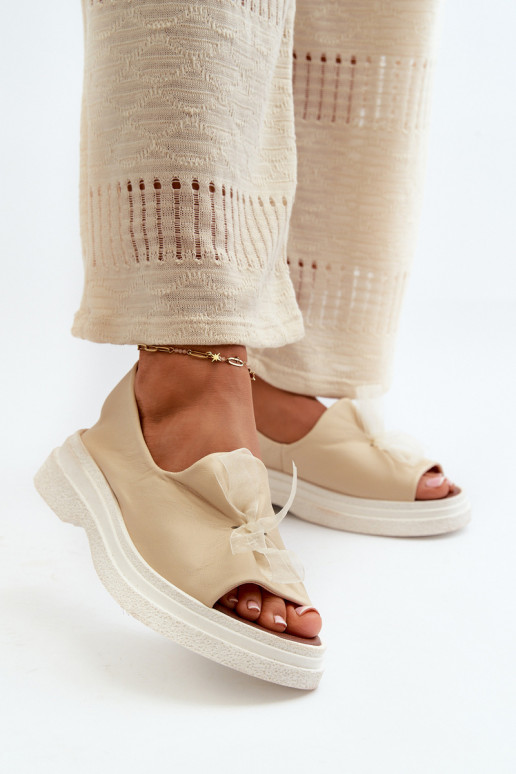 Zazoo 2939 Sandálias femininas Feminino com fitas cor de marfim Zazoo 2939 Sandálias femininas Feminino com fitas cor de marfim