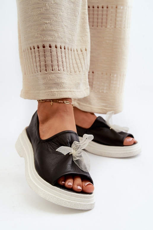 Zazoo 2939 Sandálias femininas Feminino com fitas cor preta Zazoo 2939 Sandálias femininas Feminino com fitas cor preta