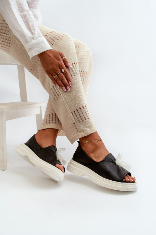 Zazoo 2939 Sandálias femininas Feminino com fitas cor preta Zazoo 2939 Sandálias femininas Feminino com fitas cor preta