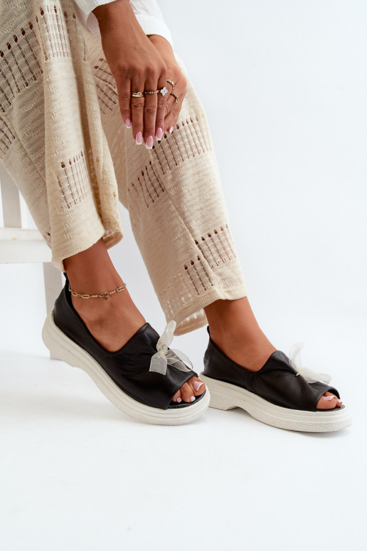 Zazoo 2939 Sandálias femininas Feminino com fitas cor preta Zazoo 2939 Sandálias femininas Feminino com fitas cor preta