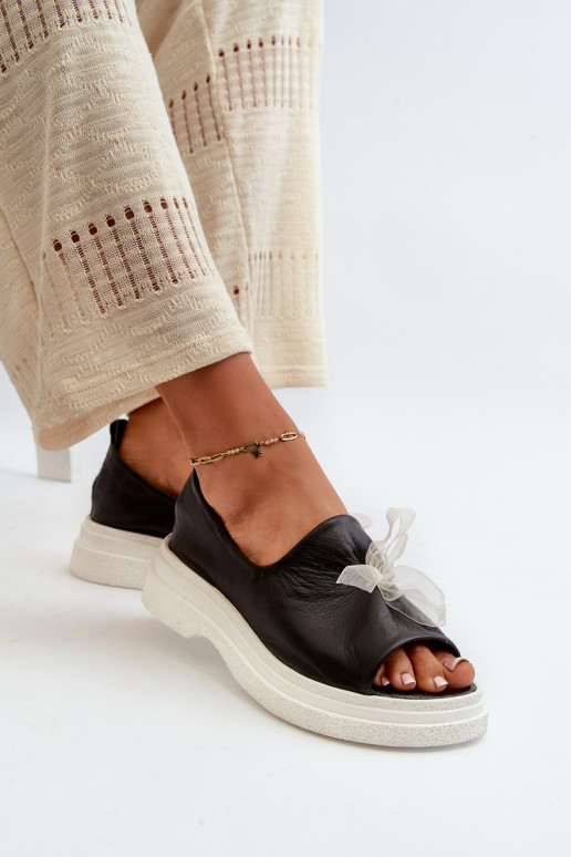 Zazoo 2939 Sandálias femininas Feminino com fitas cor preta Zazoo 2939 Sandálias femininas Feminino com fitas cor preta