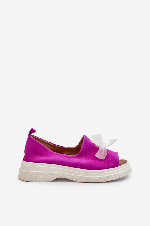 Zazoo 2939 Sandálias femininas de camurça com fitas cor rosa Zazoo 2939 Sandálias femininas de camurça com fitas cor rosa