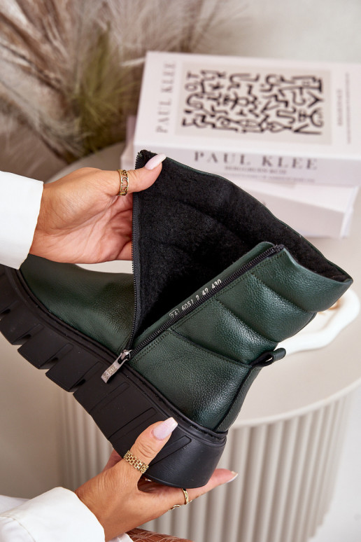 Zazoo 60512 Botas femininas de couro natural Casal o castelo quente com feltro cor cáqui Zazoo 60512 Botas femininas de couro natural Casal o castelo quente com feltro cor cáqui