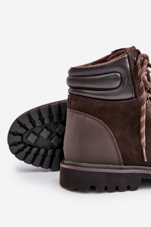 de camurça aquecimento Botas sapato Tem que sercho Big Star OO174644 Hi-Poly System cor marrom de camurça aquecimento Botas sapato Tem que sercho Big Star OO174644 Hi-Poly System cor marrom