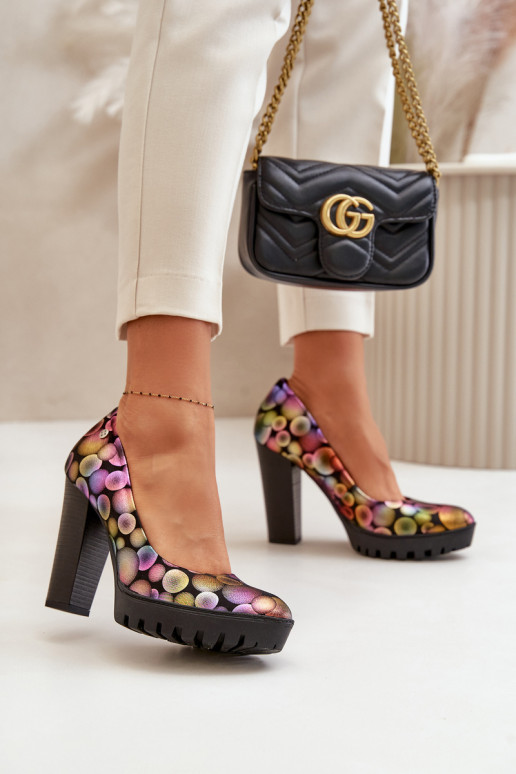 Pele Sapato com salto Tem que serciejka 02629-39 Cores diferentes Pele Sapato com salto Tem que serciejka 02629-39 Cores diferentes