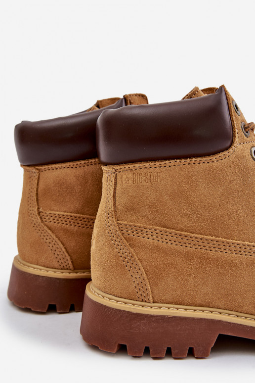 de camurça aquecimento sapato Tem que sercho Big Star OO174136 HI-POLY SYSTEM cor marrom de camurça aquecimento sapato Tem que sercho Big Star OO174136 HI-POLY SYSTEM cor marrom