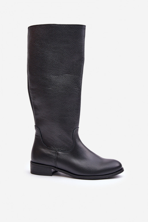 Pele botas femininas Meio da panturrilha Casal o castelo LeParaski 3616 cor preta Pele botas femininas Meio da panturrilha Casal o castelo LeParaski 3616 cor preta