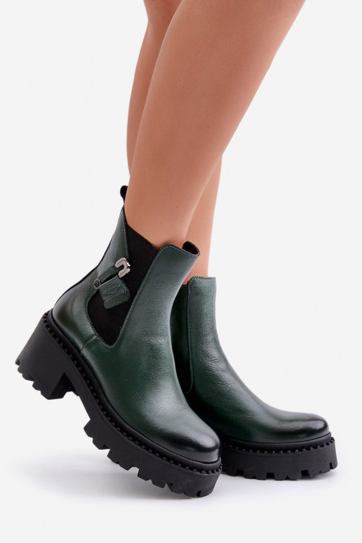 Zazoo 60490 Pele aquecimento Botas com enfeites cor cáqui Zazoo 60490 Pele aquecimento Botas com enfeites cor cáqui