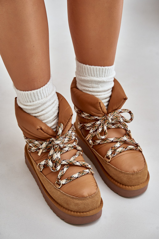 de camurça Botas de neve FemininoGrubym Amarrandom D.Franklin DFSH375003 cor marrom de camurça Botas de neve FemininoGrubym Amarrandom D.Franklin DFSH375003 cor marrom