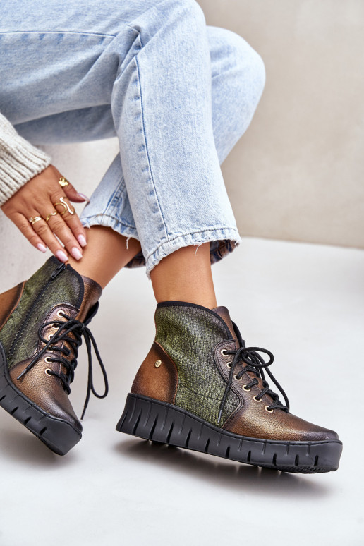 Pele Botke plataforma I Koturnie Tem que serciejka 06702-09 verde-cor dourada Pele Botke plataforma I Koturnie Tem que serciejka 06702-09 verde-cor dourada