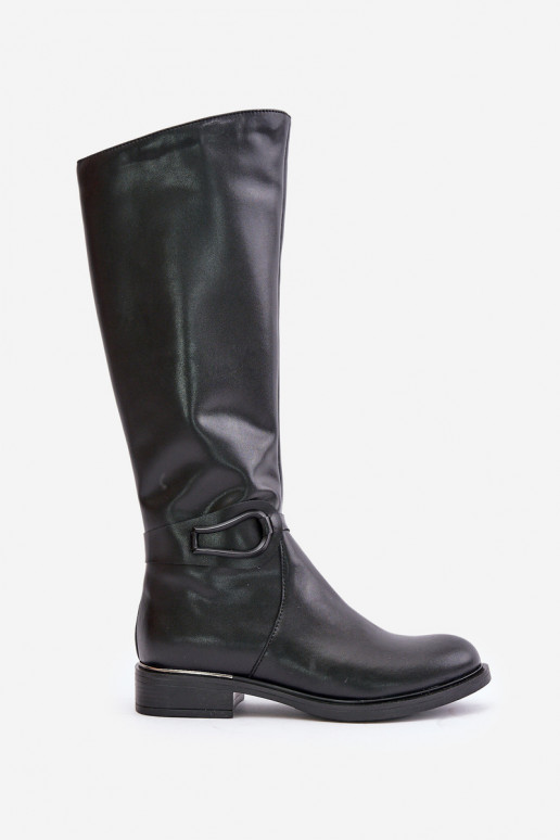 Zazoo 70140 Pele botas femininas Contra a estrada aquecimento cor preta Zazoo 70140 Pele botas femininas Contra a estrada aquecimento cor preta