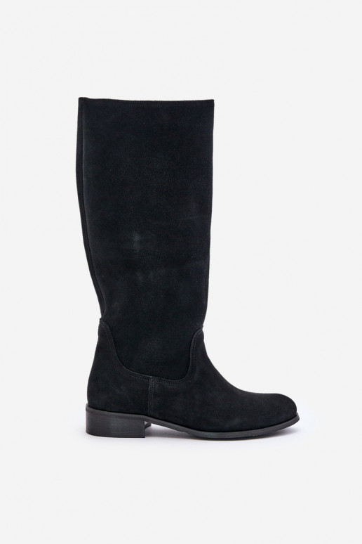 de camurça botas femininas Meio da panturrilha Casal o castelo LeParaski 3616 cor preta de camurça botas femininas Meio da panturrilha Casal o castelo LeParaski 3616 cor preta