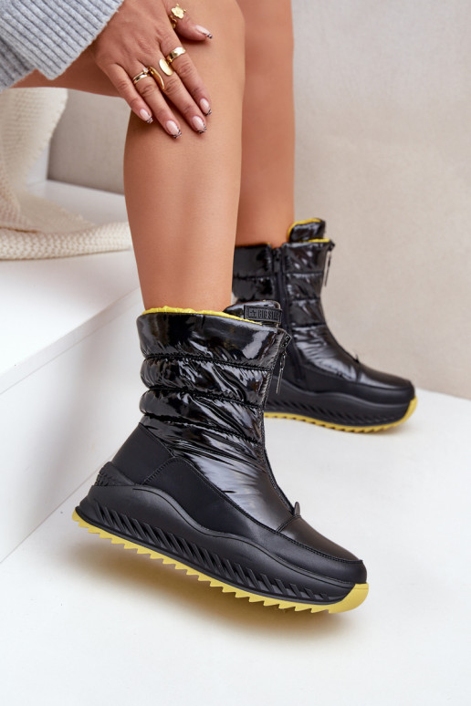 Botas de neve Feminino Big Star OO274A395 cor preta