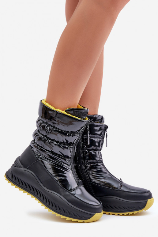Botas de neve Feminino Big Star OO274A395 cor preta