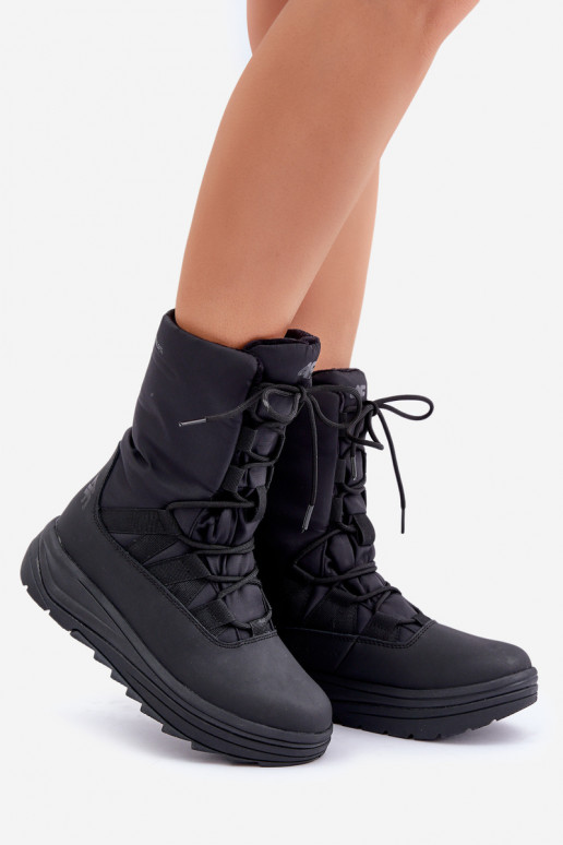 Feminino Botas de neve INUAOciepliną Primaloft 4F 4FRAEM24FSBSF012 cor preta