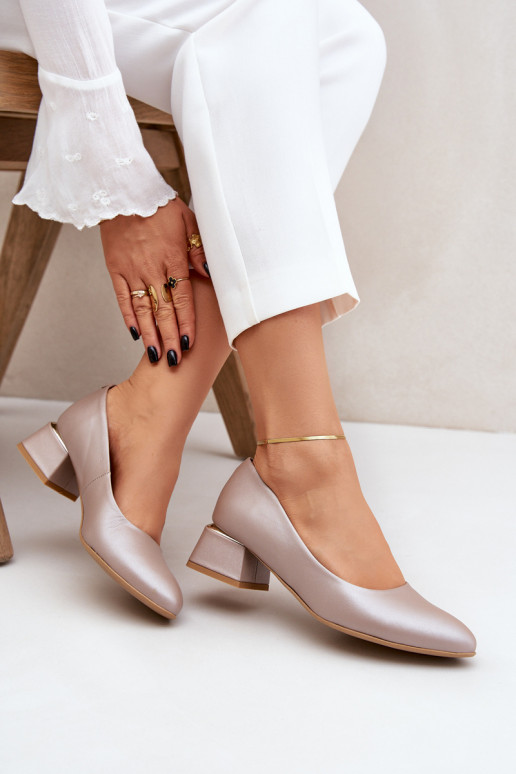 Pele Sapato LeParaski 3118 bege Pele Sapato LeParaski 3118 bege