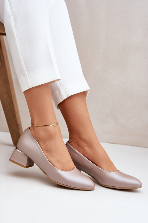 Pele Sapato LeParaski 3118 bege Pele Sapato LeParaski 3118 bege