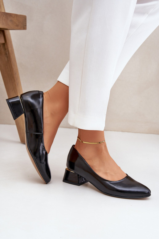 Pele Sapato LeParaski 3118 cor preta Pele Sapato LeParaski 3118 cor preta