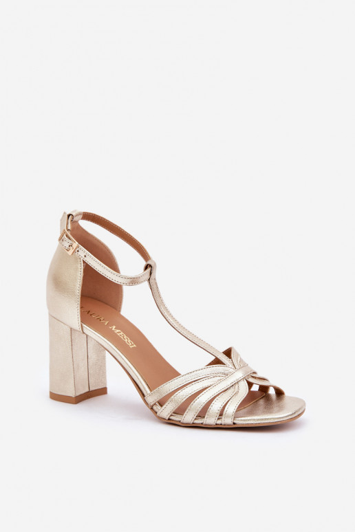 sandáliasHabilitadoturalnej Skóry com salto Laura Messi 2766 sandáliasHabilitadoturalnej Skóry com salto Laura Messi 2766