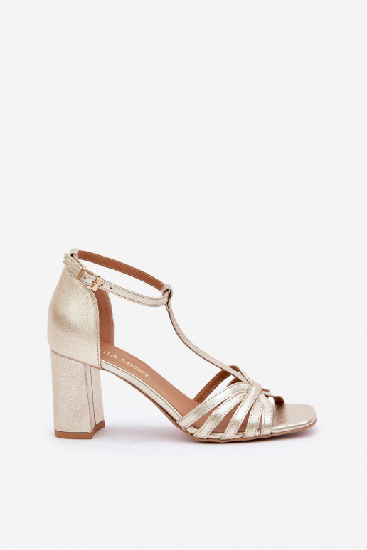 sandáliasHabilitadoturalnej Skóry com salto Laura Messi 2766 sandáliasHabilitadoturalnej Skóry com salto Laura Messi 2766