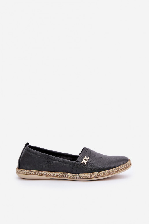 Estilo elegante Alpercatas de couro Feminino Zazoo 10177 cor preta Estilo elegante Alpercatas de couro Feminino Zazoo 10177 cor preta