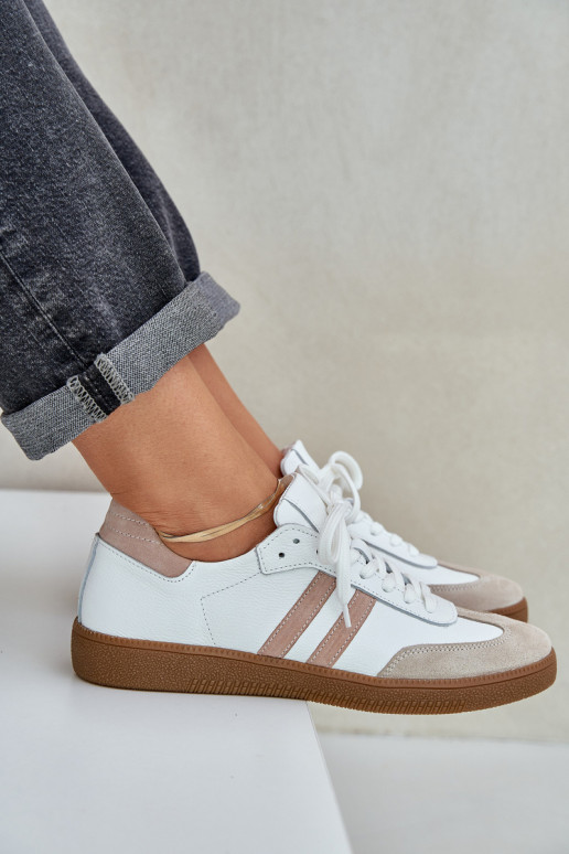 Zazoo N1068 Pele Baixo À modalo de tênis Feminino bege