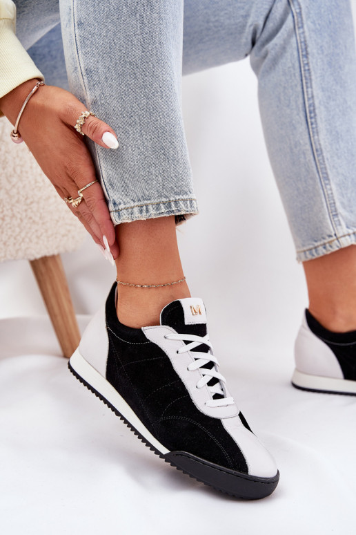 Pele tênis Feminino Laura Messi 2935 cor preta