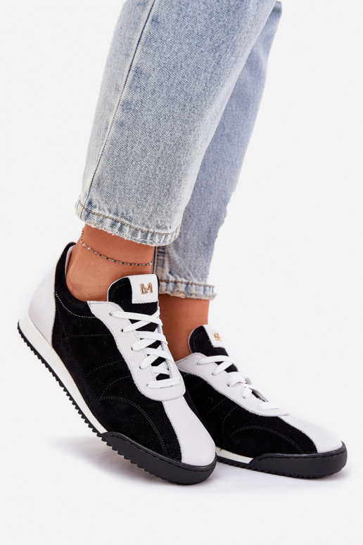 Pele tênis Feminino Laura Messi 2935 cor preta