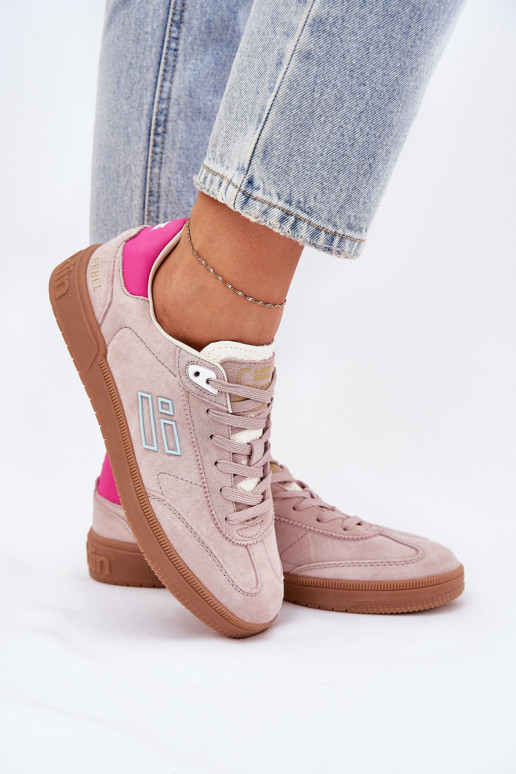 de camurça tênis À modalo de tênis Feminino D.Franklin DFSH387005 cor rosa de camurça tênis À modalo de tênis Feminino D.Franklin DFSH387005 cor rosa