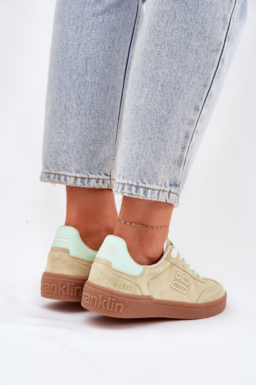 de camurça tênis À modalo de tênis Feminino D.Franklin DFSH387005 Calcário de camurça tênis À modalo de tênis Feminino D.Franklin DFSH387005 Calcário