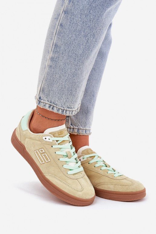 de camurça tênis À modalo de tênis Feminino D.Franklin DFSH387005 Calcário de camurça tênis À modalo de tênis Feminino D.Franklin DFSH387005 Calcário