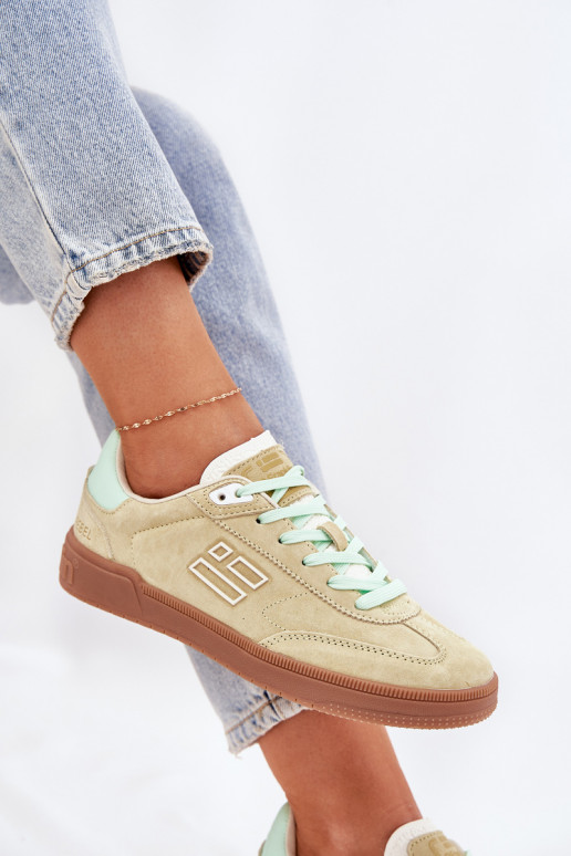 de camurça tênis À modalo de tênis Feminino D.Franklin DFSH387005 Calcário de camurça tênis À modalo de tênis Feminino D.Franklin DFSH387005 Calcário