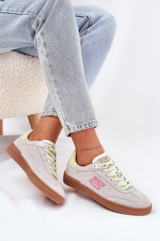 de camurça tênis À modalo de tênis Feminino D.Franklin DFSH387005 Zgaszona Biel de camurça tênis À modalo de tênis Feminino D.Franklin DFSH387005 Zgaszona Biel