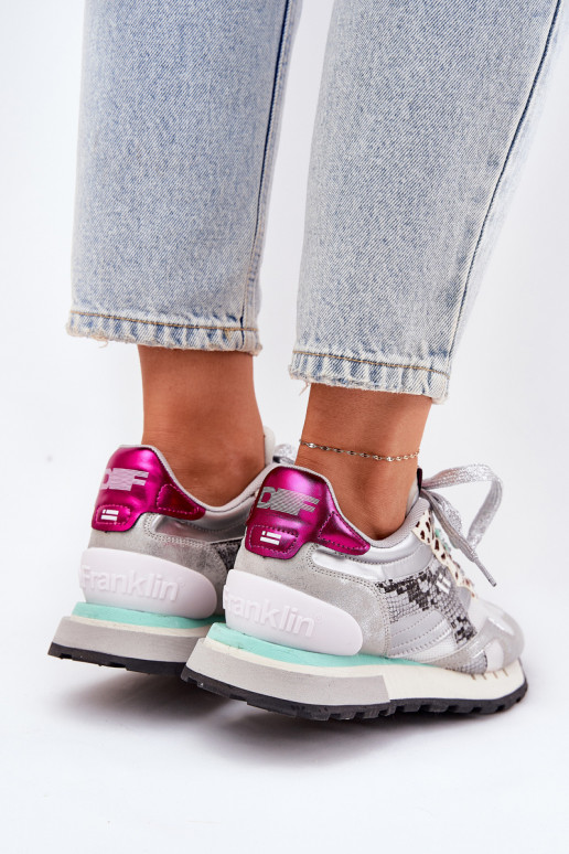 À modalo de tênis tênis Feminino D.Franklin DFSH378006 cor prata À modalo de tênis tênis Feminino D.Franklin DFSH378006 cor prata