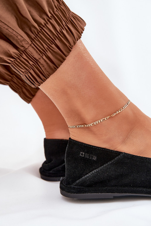 Sapatilhas de camurça Feminino Big Star RR274080 cor preta