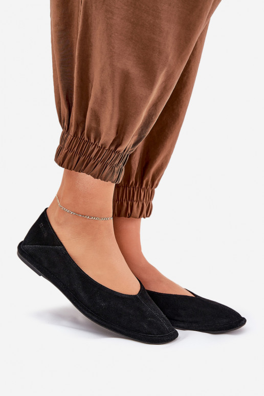 Sapatilhas de camurça Feminino Big Star RR274080 cor preta