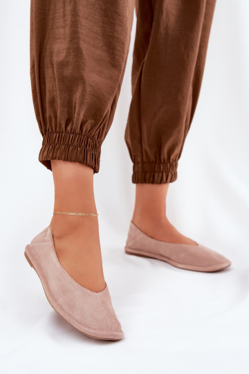 Sapatilhas de camurça Feminino Big Star RR274081 cor rosa