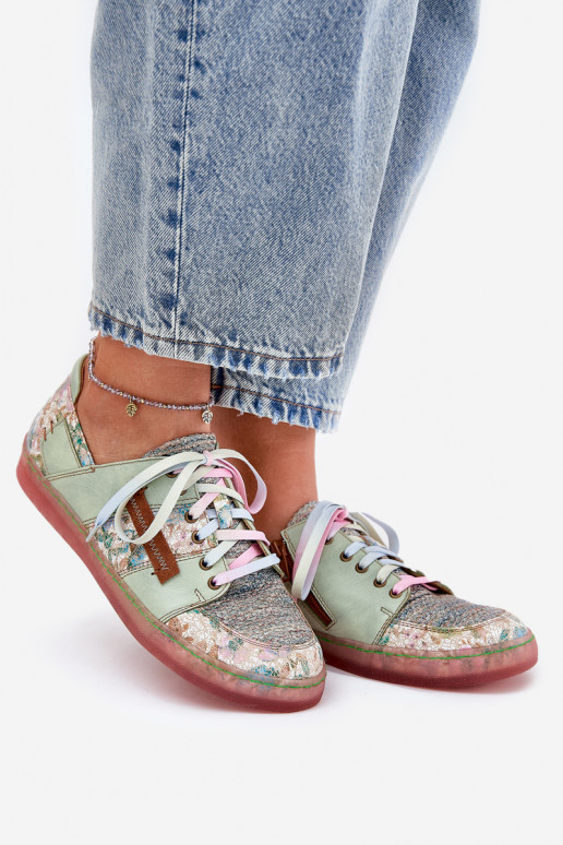 Pele sapato Feminino Tem que serciejka 06791-09 luz verde