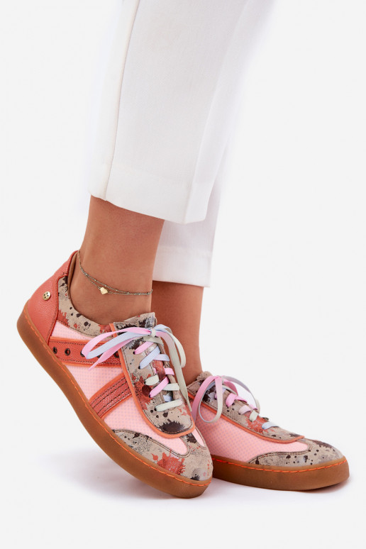 Pele À modalo de tênis Feminino Tem que serciejka 06840-18 cor laranja