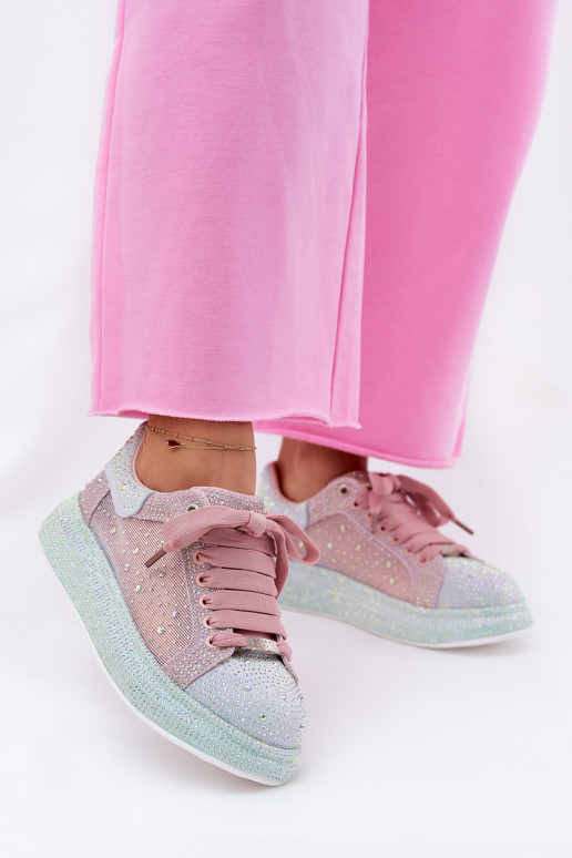 Decorado À modalo de tênis com uma plataforma GOE RR2N4009 Cores diferentes