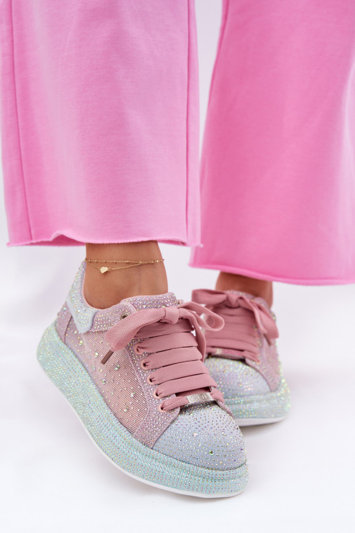 Decorado À modalo de tênis com uma plataforma GOE RR2N4009 Cores diferentes