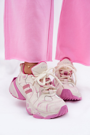 Pele À modalo de tênis Feminino GOE RR2N4038 cor rosa