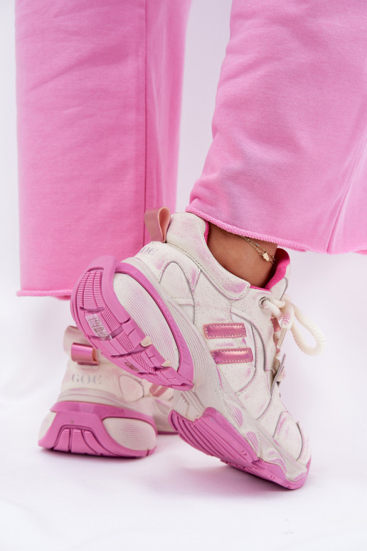 Pele À modalo de tênis Feminino GOE RR2N4038 cor rosa