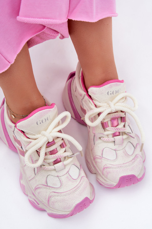 Pele À modalo de tênis Feminino GOE RR2N4038 cor rosa