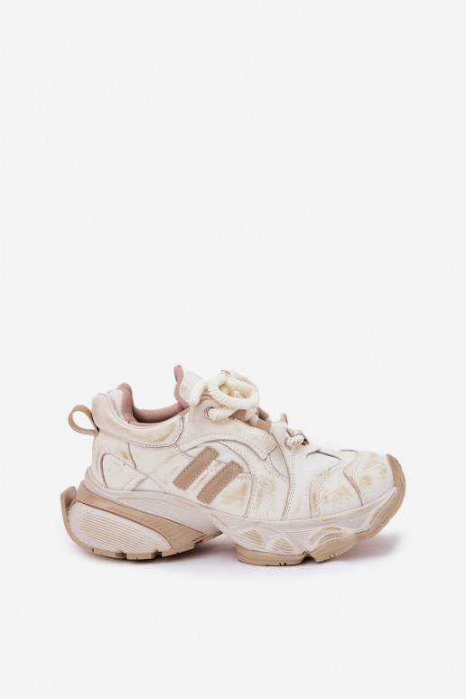 Pele À modalo de tênis Feminino GOE RR2N4037 bege