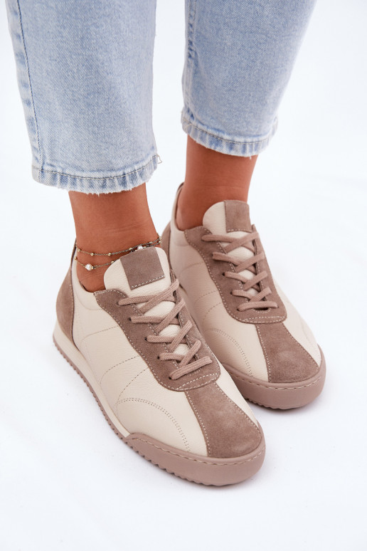 Pele tênis Feminino Laura Messi 2935 bege Pele tênis Feminino Laura Messi 2935 bege