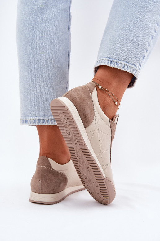 Pele tênis Feminino Laura Messi 2935 bege Pele tênis Feminino Laura Messi 2935 bege