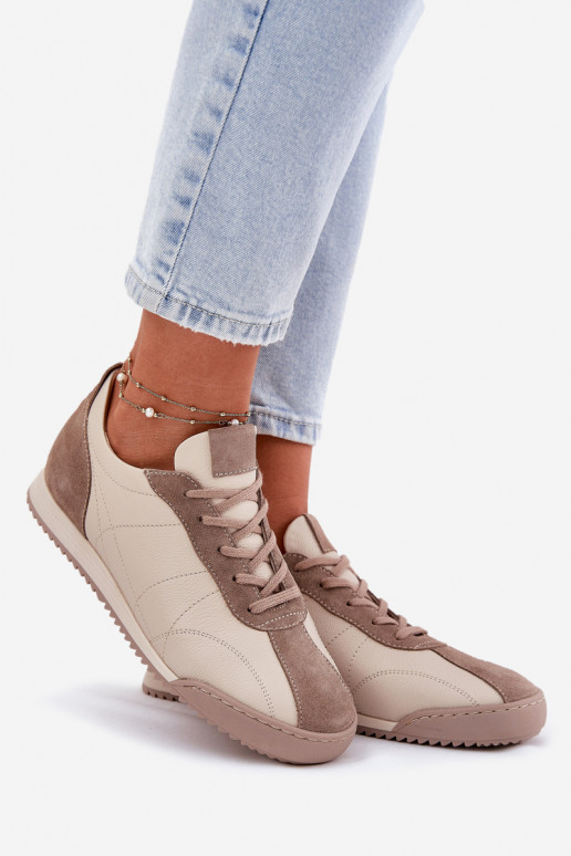 Pele tênis Feminino Laura Messi 2935 bege Pele tênis Feminino Laura Messi 2935 bege