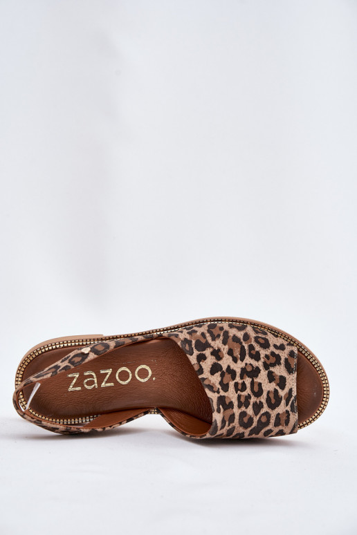 Zazoo 40327 Pele Eles são forçados com padrões de pele de leopardo Zazoo 40327 Pele Eles são forçados com padrões de pele de leopardo